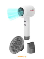 Фен детский на батарейках, набор парикмахера, F2313