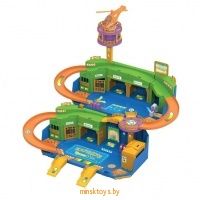 Гараж – КарапузТрансАвто с вертолетом, Нордпласт 431226