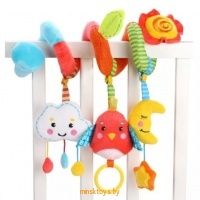 Растяжка с развивающими игрушками съемными "Лесная сказка" - Жирафики 939723