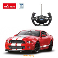 Машина радиоуправляемая - Ford Shelby GT500, красный, Rastar 49400R