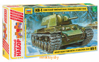 Советский тяжелый танк образца 1940 г. с пушкой Л-11 КВ-1, сборная модель Звезда 3624ПН - Minsktoys.by Советский тяжелый танк образца 1940 г. с пушкой Л-11 КВ-1, сборная модель Звезда 3624ПН - Minsktoys.by