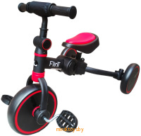 Беговел-велосипед детский 3 в 1 - Flint Red трансформер с педалями, BG-F-109-1