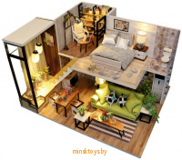 Интерьерный конструктор Румбокс - Скандинавский лофт, HOBBY DAY M030