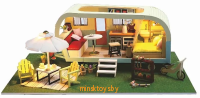 Интерьерный конструктор Румбокс - Домик на колесах, HOBBY DAY PC2108