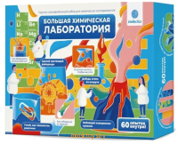 Набор - юный химик 'Большая химическая лаборатория' 801пл