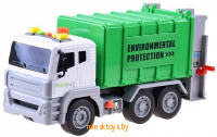 Мусоровоз машина инерционная, игрушка, 1:12 WENYI, Wenyi WY820A